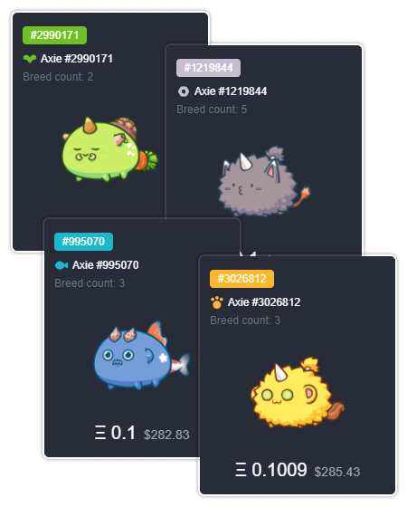 NFT Gaming Platform like Axie Infinity